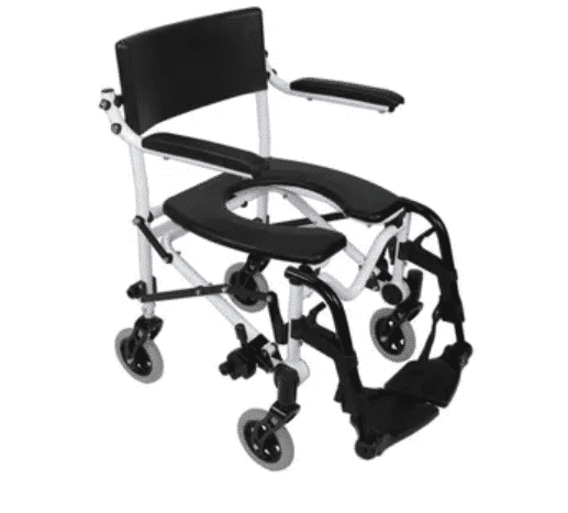 Cadeira de Rodas de Higiene e Banho H1 Dobrável Ortobras