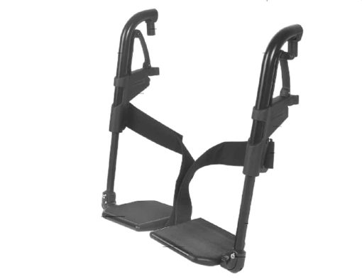 Apoio de Pés Completo Original Cadeira Ottobock B400 Lado Esquerdo