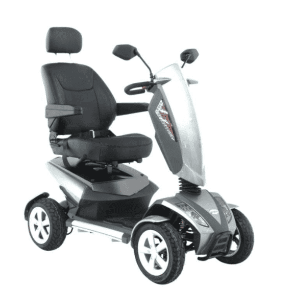 Cadeira de rodas motorizada Mirage LX Freedom Cinza